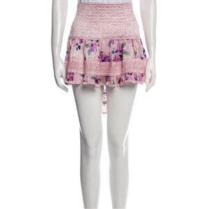 SOLD SOLD 🛑🛑🛑🛑Sunday Saint Tropez Mini Flounce Silk Skirt